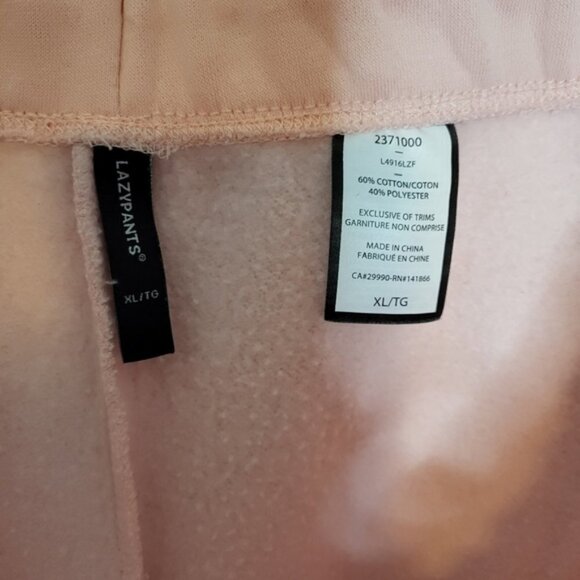 Lazy Pants Nova Premium Fleece Relaxed Sweatpants In Blush Pink - Picture 6 of 9
